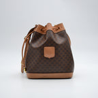 Céline Bucket Toile Macadam Vintage Small