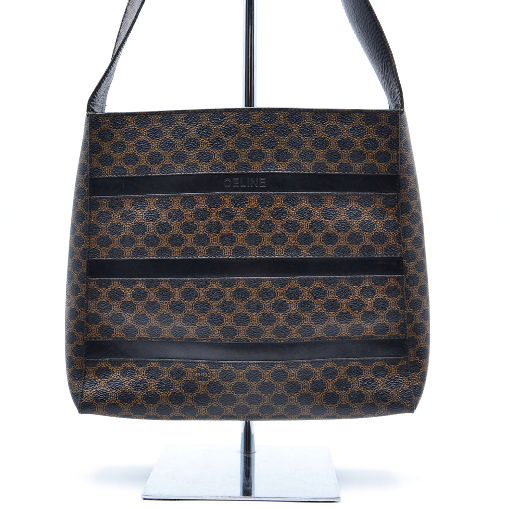 Céline Tote Vintage Macadam Noir