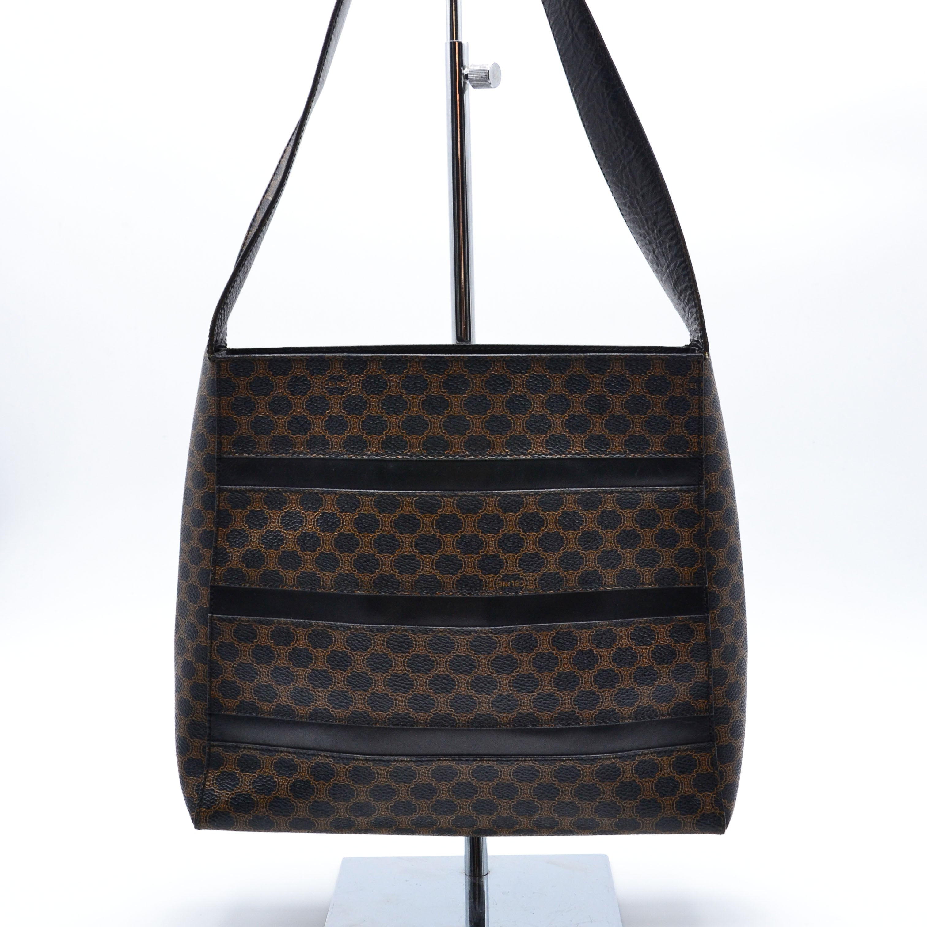 Céline Tote Vintage Macadam Noir