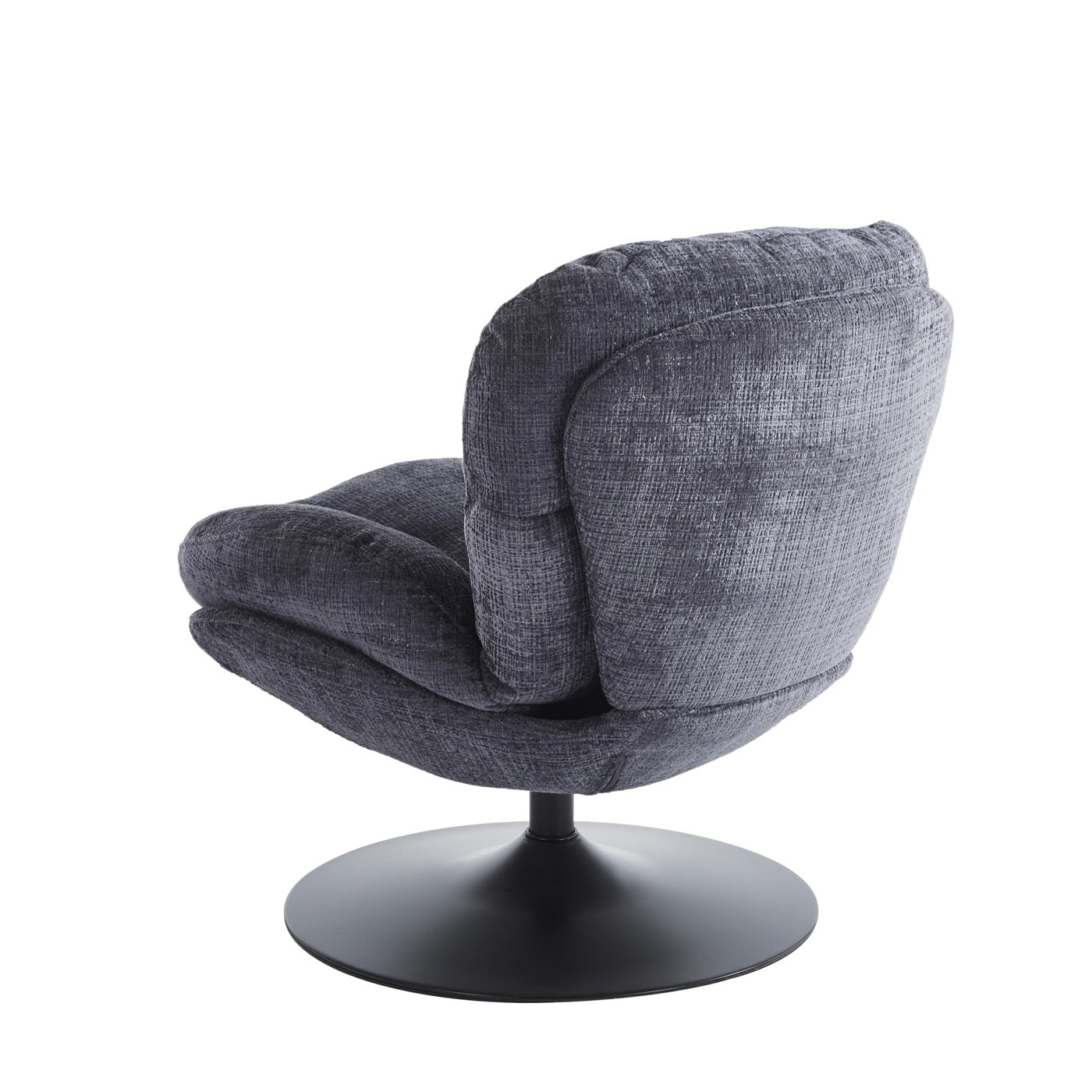 Ceres - Fauteuil Rotatif 1 Place - Tissu Bleu