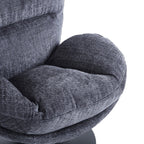 Ceres - Fauteuil Rotatif 1 Place - Tissu Bleu