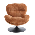 Ceres - Fauteuil Rotatif 1 Place - Tissu Terracotta