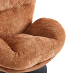 Ceres - Fauteuil Rotatif 1 Place - Tissu Terracotta