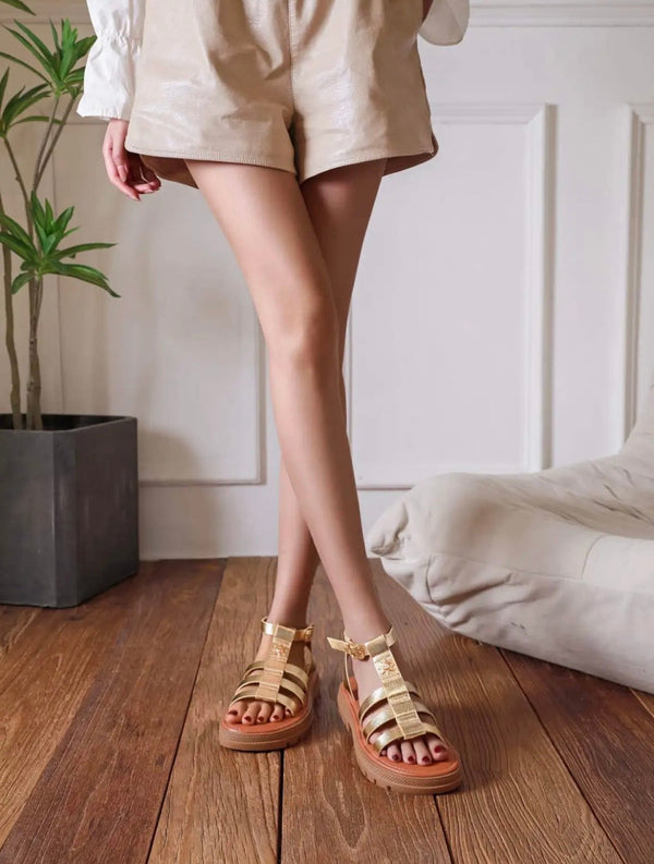 Chaussure Sun - Dore
