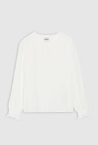 Claudie Pierlot - Blouse Bretzel Bis - Ecru
