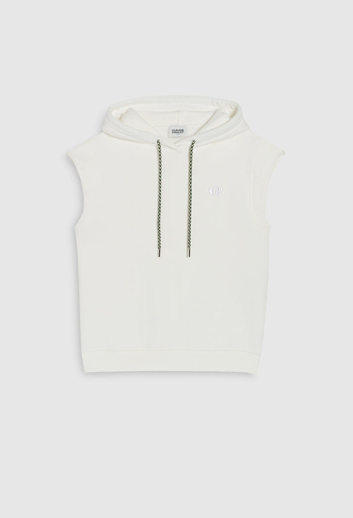 Claudie Pierlot - Sweatshirt Taek - Ecru