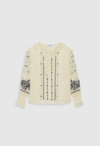 Claudie Pierlot - Blouse Bichetta - Ivoire
