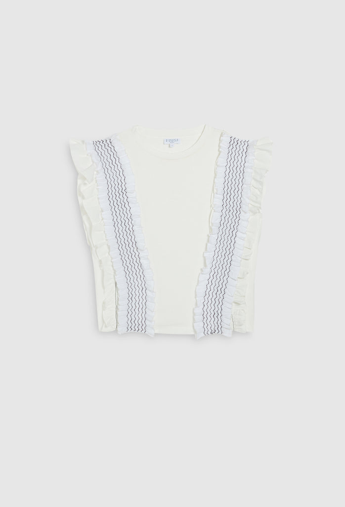 Claudie Pierlot - T-Shirt Tosmock - Ecru