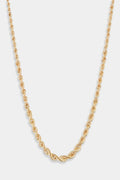 Collier "Simplicity" Or Jaune 375/1000