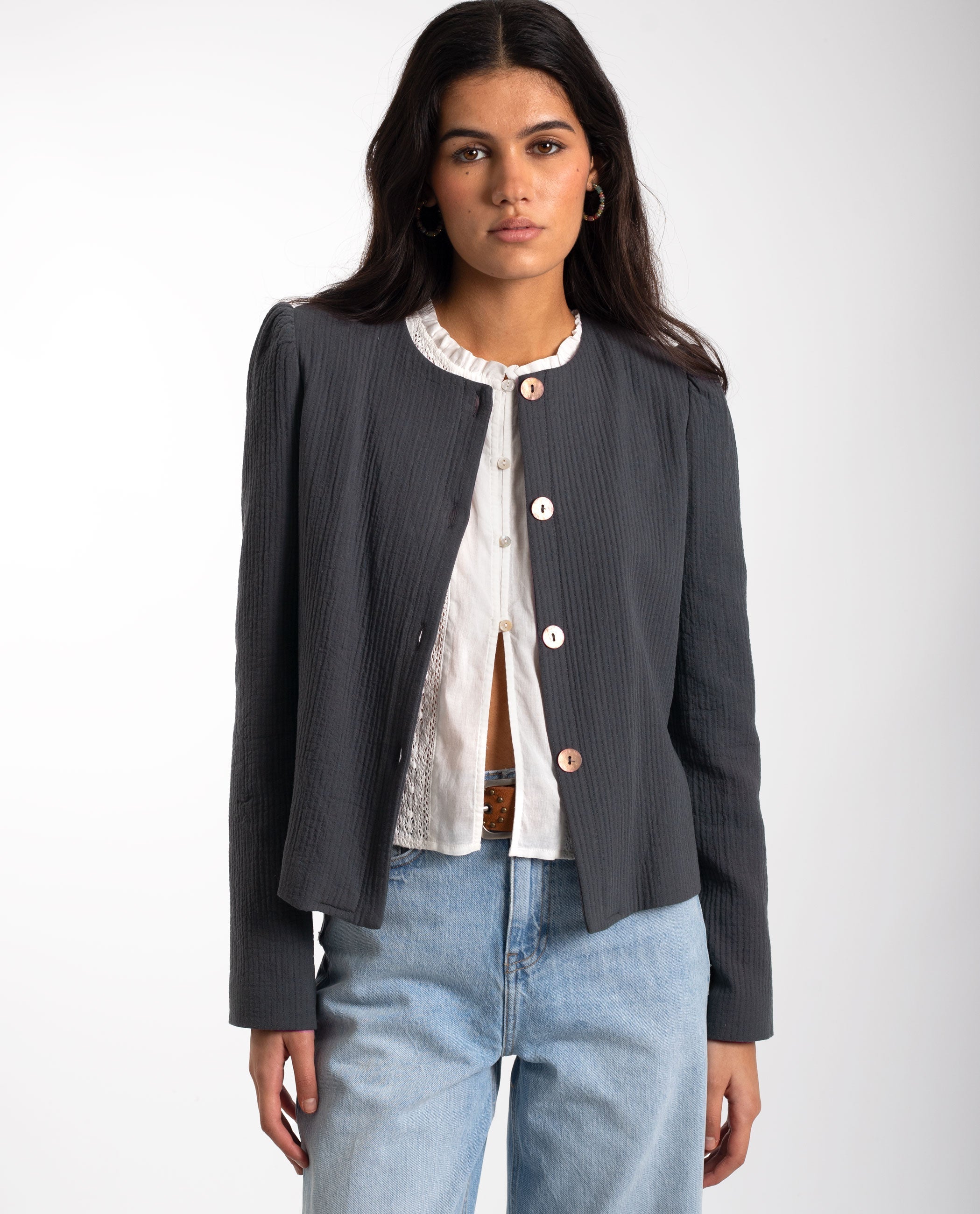 Veste My Route - Gris