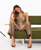 Gilet Ethereal Muse - Doré