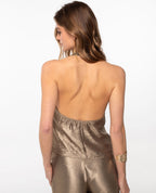 Gilet Ethereal Muse - Doré