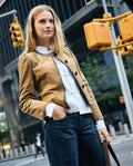 Veste New in Town - Camel