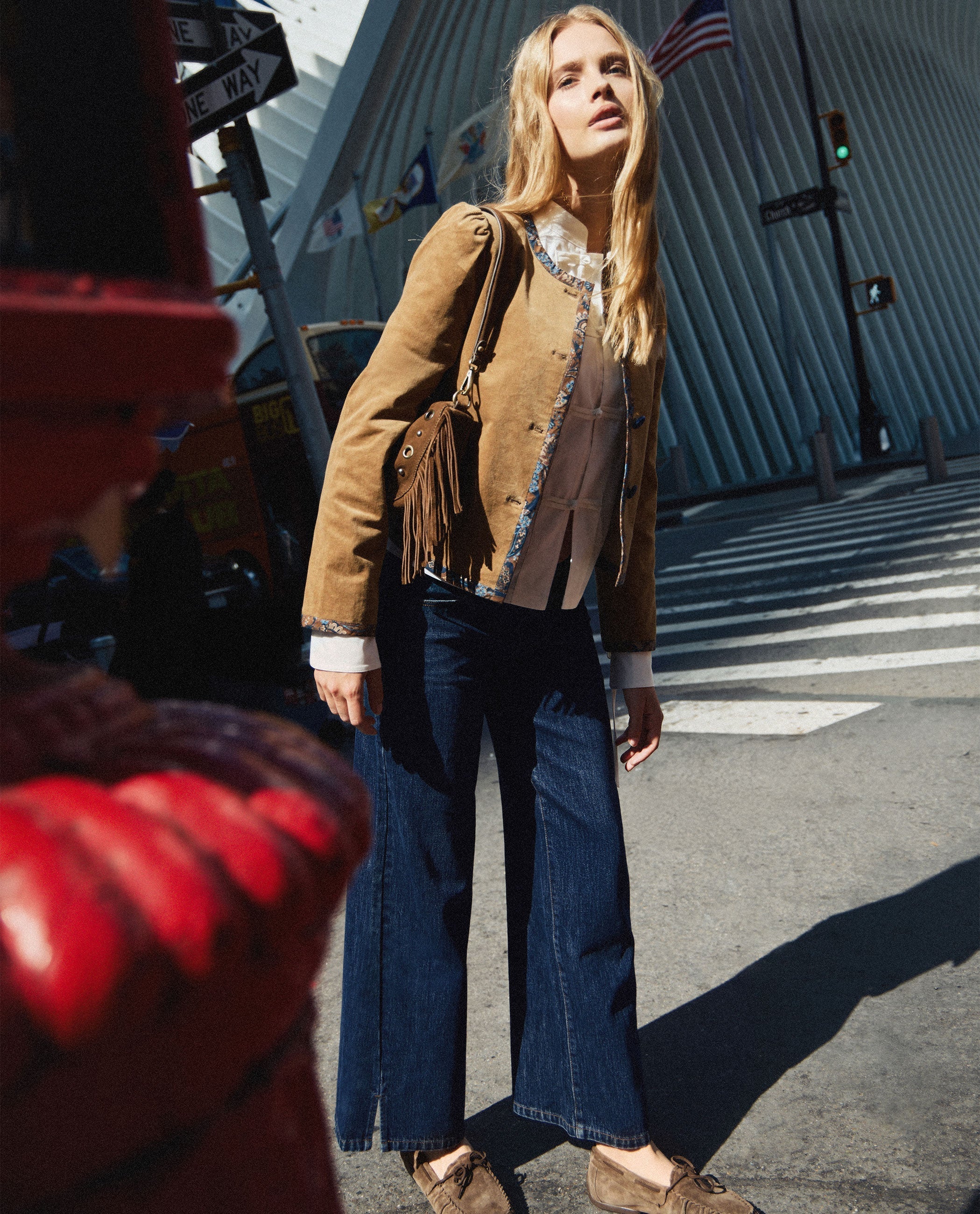 Veste New in Town - Camel