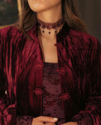 Caftan Simona - Bordeaux
