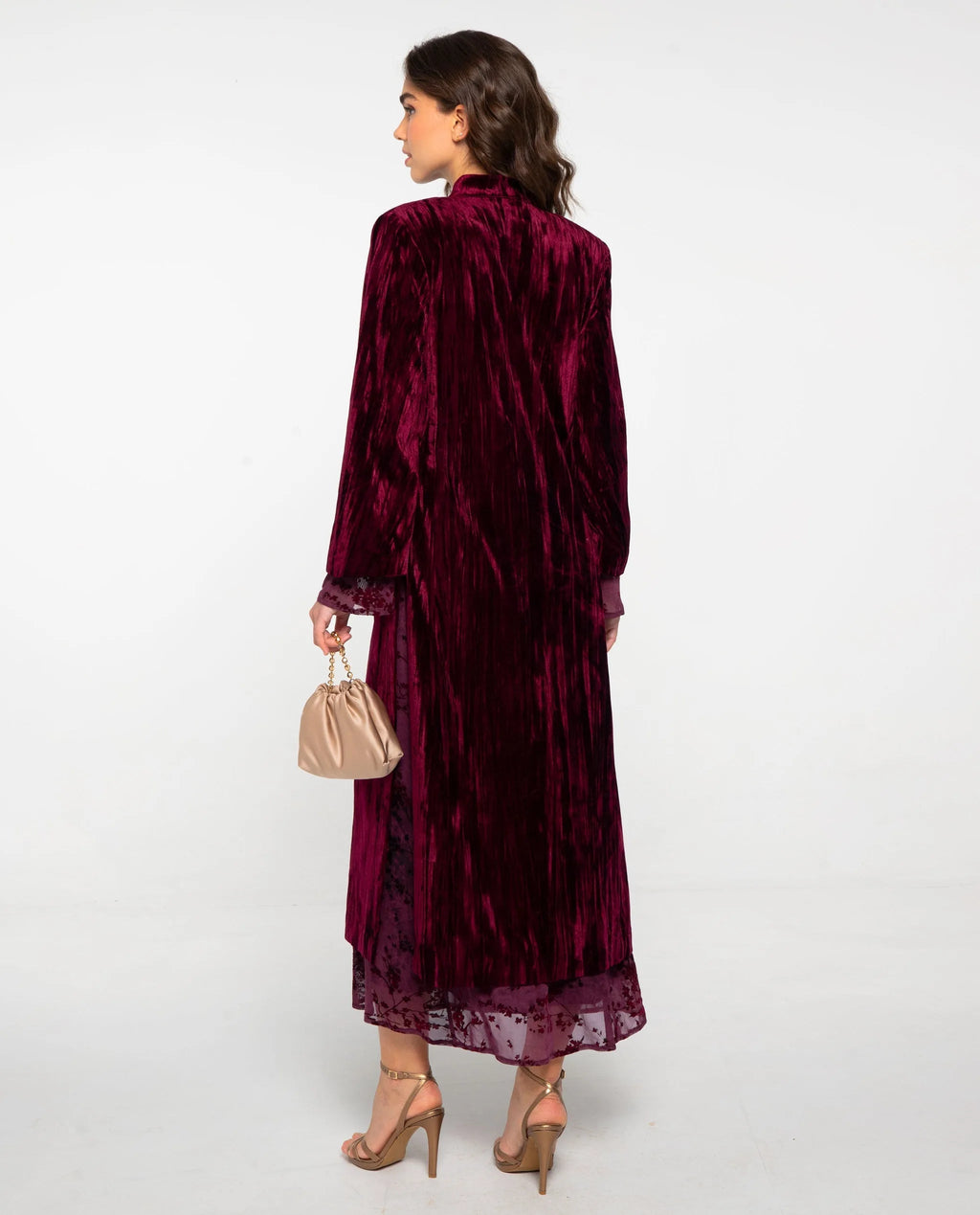 Caftan Simona - Bordeaux