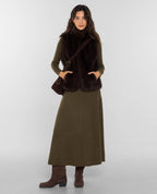 Gilet One Way - Marron