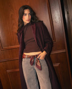 Manteau Found Myself - Bourgogne