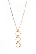 Collier " Sylvia" Or Jaune 375 / 1000