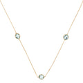 Collier Or & Topaze