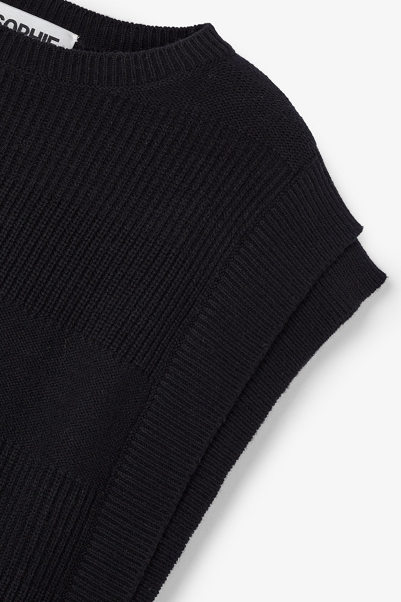 Top Ori Maille Noir