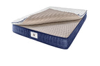 Chantilly - Ensemble Matelas + Sommier - Blanc/ Bleu