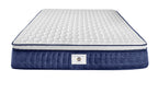 Chantilly - Ensemble Matelas + Sommier - Blanc/ Bleu