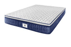 Chantilly - Ensemble Matelas + Sommier - Blanc/ Bleu