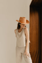 Chapeau Feutre Palermo - Apricot
