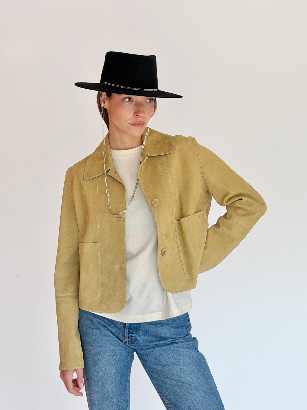 Chapeau Feutre Ulysse Silver - Black