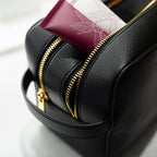 Grande Trousse De Voyage Double Compartiment - Chatel - Noir