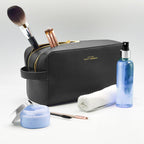 Grande Trousse De Voyage Double Compartiment - Chatel - Noir