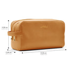 Grande Trousse De Voyage Double Compartiment - Chatel - Camel