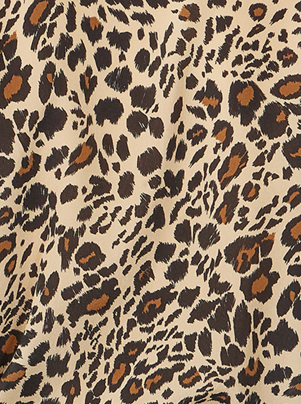 Chemise Dori En Imprimé Léopard Soyeux