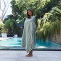 Fouta Chevrons - Vert Olive