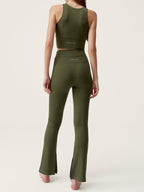 Top Chiara Dark Olive - Femme