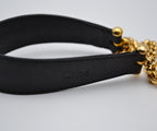 Mini Sac Chloé Noir Cuir Grainé Chaîne Dorée