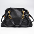 Chloé Paraty Medium Cuir Grainé Noir
