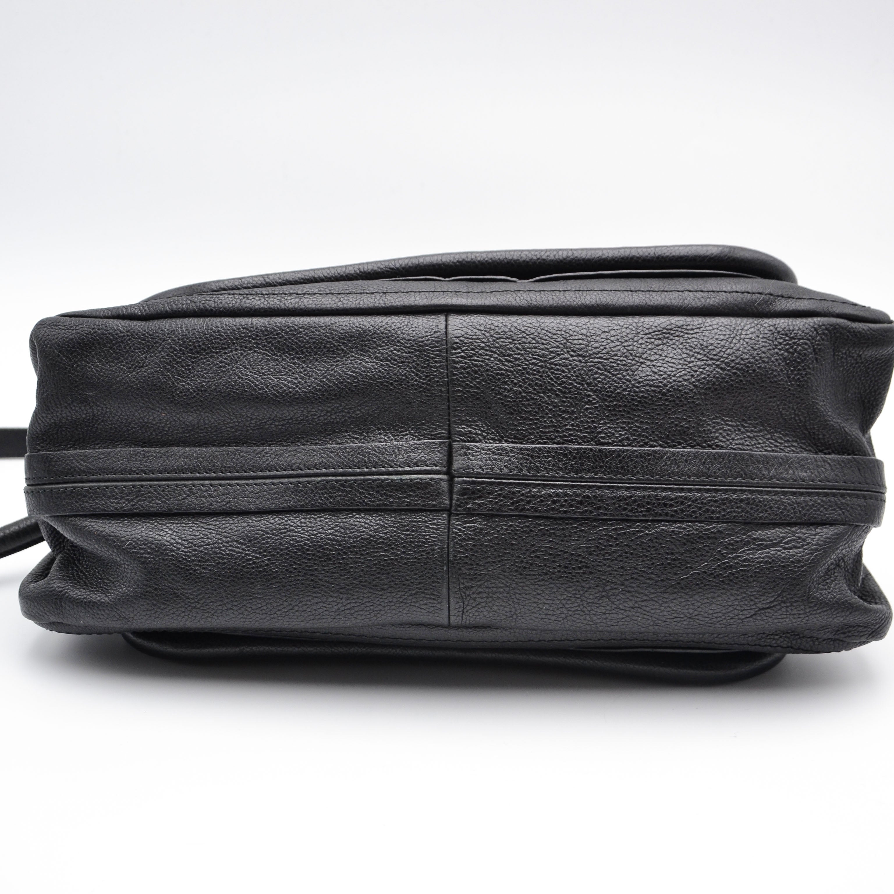 Chloé Paraty Medium Cuir Grainé Noir