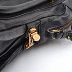 Chloé Paraty Medium Cuir Grainé Noir