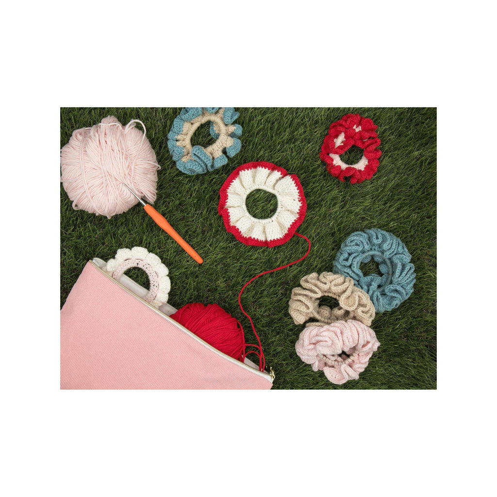Kit Diy Mercerie - Mes Chouchous En Crochet - Sorbet