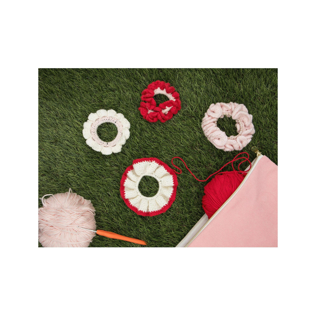 Kit Diy Mercerie - Mes Chouchous En Crochet - Sorbet