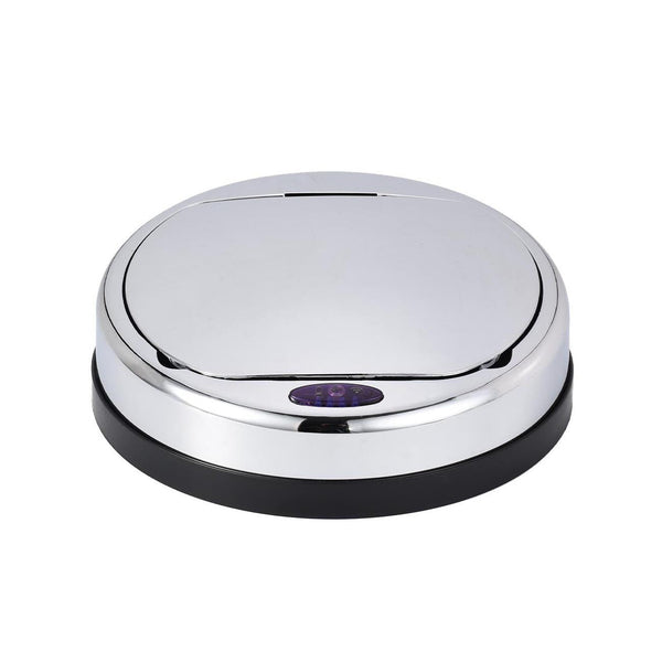 Couvercle de poubelle automatique rond modèle ARTIC Chrome