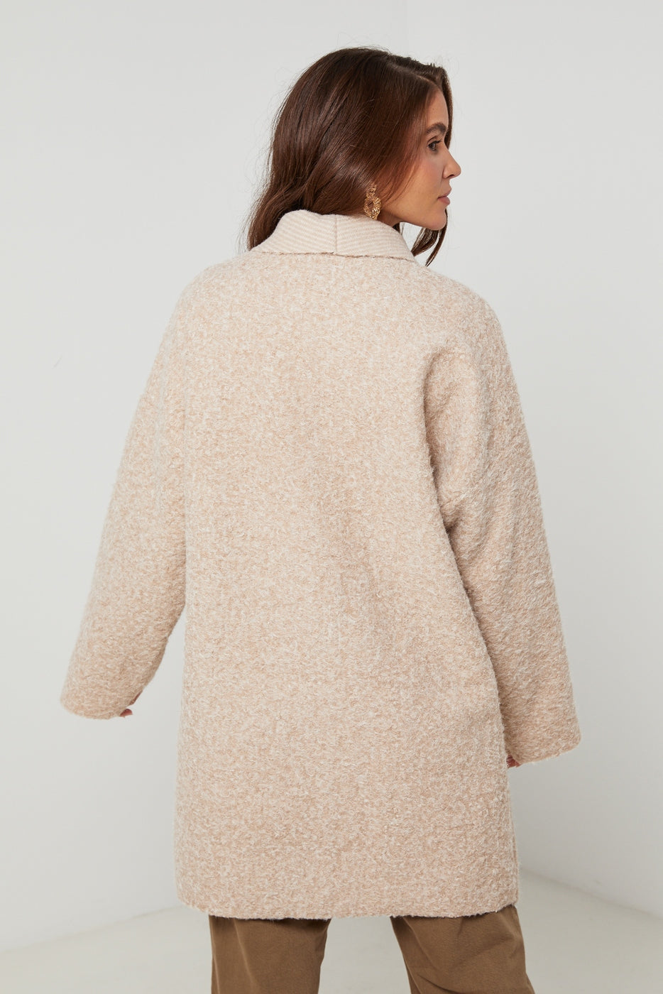Manteau Ci619 - Beige