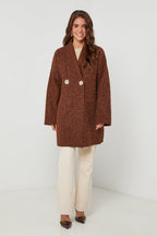 Manteau Ci619 - Choco