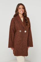 Manteau Ci619 - Choco