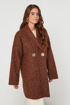 Manteau Ci619 - Choco