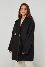 Manteau Ci619 - Noir