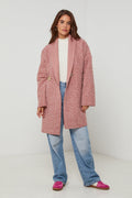 Manteau Ci619 - Rose