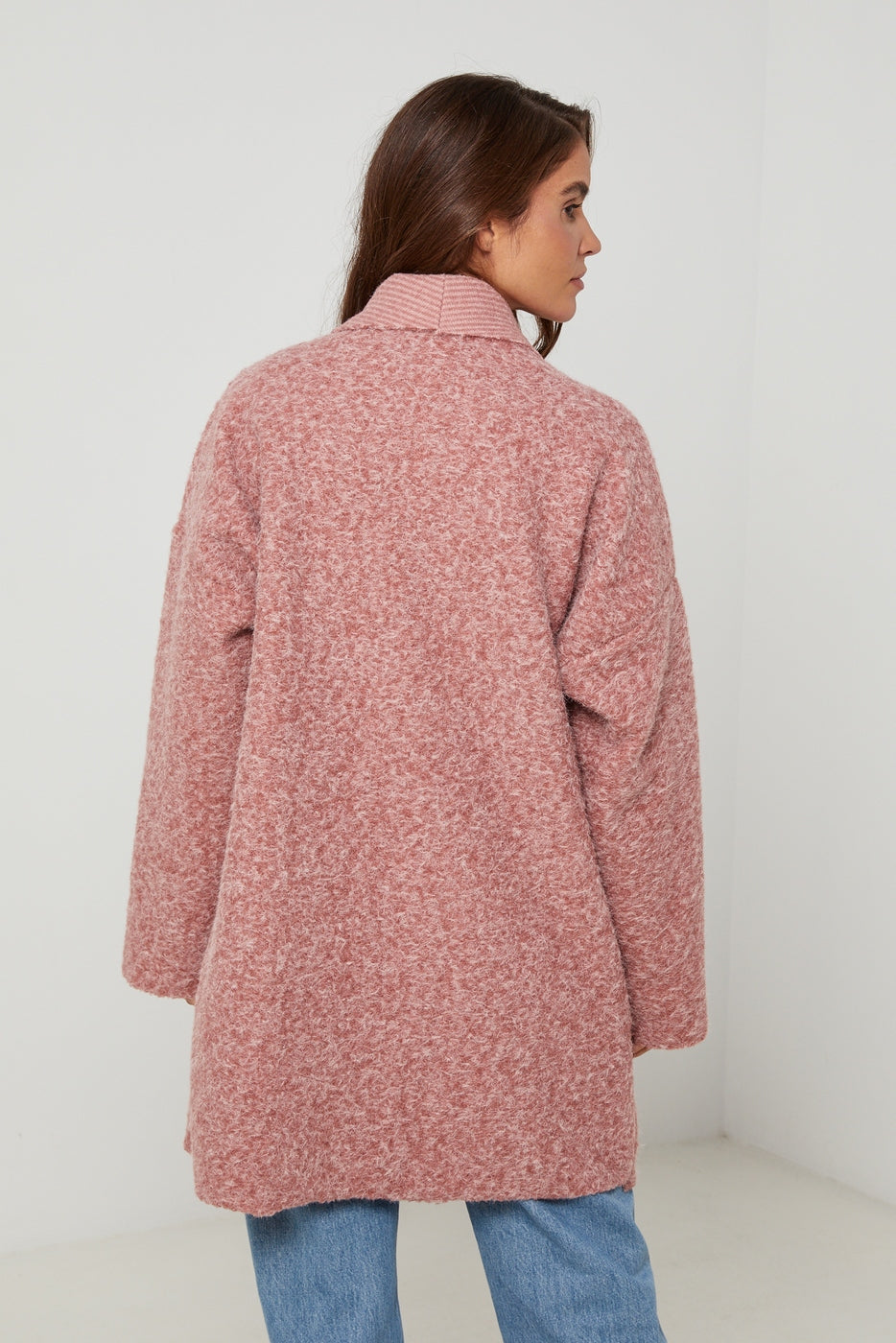 Manteau Ci619 - Rose